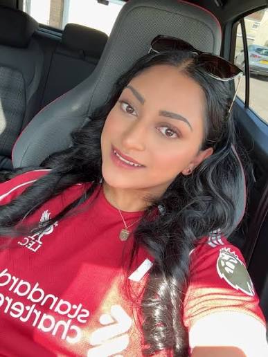 Roopa Vyas in Liverpool supporter context
