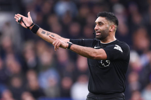Sunny Singh Gill gesturing during a match